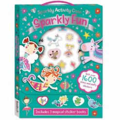 Sparkly Activity Case: Sparkly Fun (3 Magical Sticker books | ISBN 9781787727465 | Kalimat Store