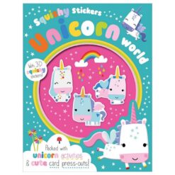 Squishy Stickers Unicorn World | ISBN 9781789477948 | Kalimat Store