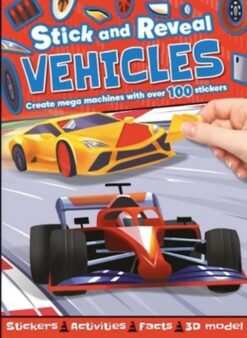 Stick and Reveal: Vehicles | ISBN 9781802493023 | Kalimat Store
