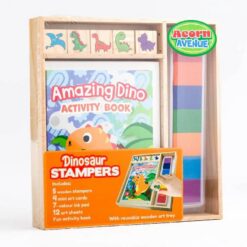Wooden Stamper Sets: Amazing Dinosaurs | ISBN 9781802497908 | Kalimat Store