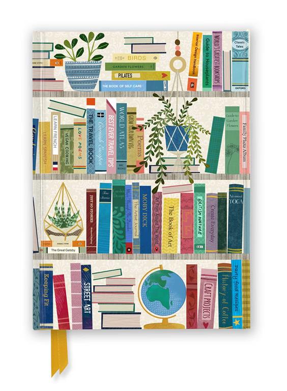 Georgia Breeze: Bookshelves (Foiled Journal) | ISBN 9781804178836 | Kalimat Store