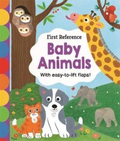 Lift-the-flaps First Reference Book: Baby Animals | ISBN 9781836500834 | Kalimat Store