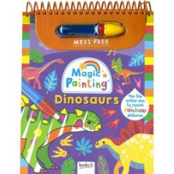 Magic Painting: Dinosaurs (Mess free) | ISBN 9781836530879 | Kalimat Store