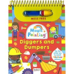 Magic Painting: Diggers and Dumpers (Mess free) | ISBN 9781836530886 | Kalimat Store