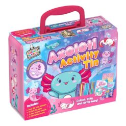 Colour & Carry: Axolotl Activity Tin | ISBN 9781836532330 | Kalimat Store