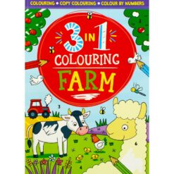 3 in 1 Colouring Farm | ISBN 9781838521448 | Kalimat Store