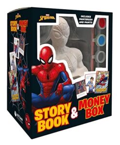 Marvel Spider-Man: Story Book & Money Box | ISBN 9781839035838 | Kalimat Store