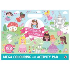 Princess & Fairies Mega Colour | ISBN 9781913072940 | Kalimat Store