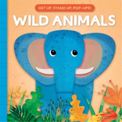 Get Up, Stand Up, Pop-Ups :Wild Animals | ISBN 9781960107671 | Kalimat Store