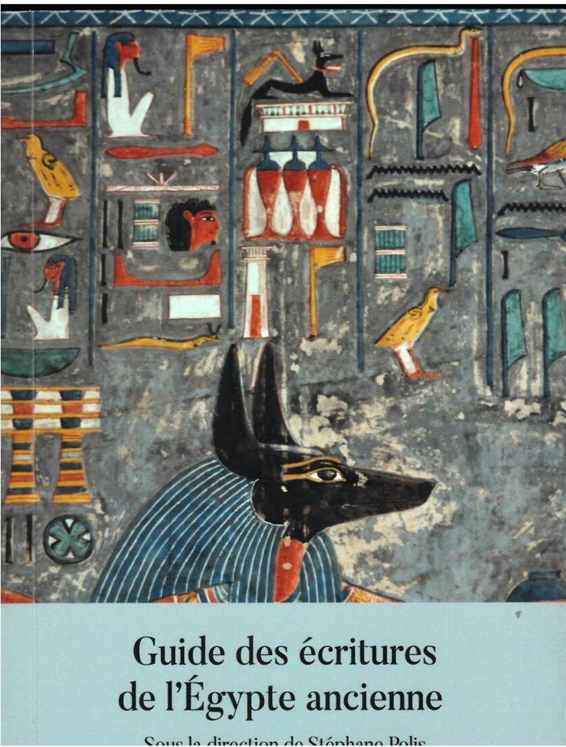Guide des ecritures de l'Egypt | ISBN 9782724708363 | Kalimat Store