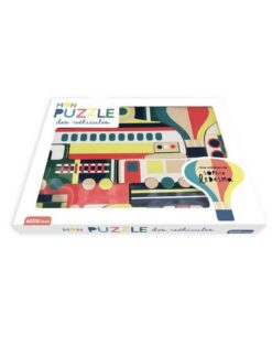 Wooden Puzzle Things That Go | ISBN 9782733878057 | Kalimat Store