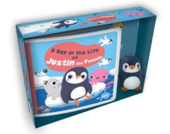 My First bath book: A Day in the Life of Justin the Penguin | ISBN 9782733879054 | Kalimat Store