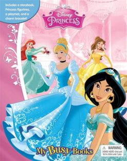 Disney Princess My Busy Books: Storybook, Figurines, Playmat | ISBN 9782764331774 | Kalimat Store