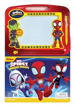 Marvel Spidey and his Amazing Friends Read & Doodle: Reading, Drawing, Sketching with Magnetic Doodle Pad | ISBN 9782764357545 | Kalimat Store