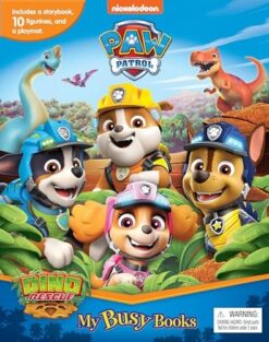 Nickelodeon PAW Patrol My Busy Books: Storybook, 10 Figurines, Playmat | ISBN 9782764358283 | Kalimat Store