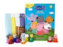 Peppa Pig Better Together! My Busy Books: Storybook, 10 Figurines, Playmat | ISBN 9782764370261 | Kalimat Store