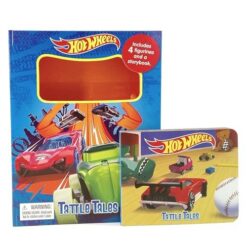 Hot Wheels Tattle Tales: Storybook and 4 Figurines | ISBN 9782764371404 | Kalimat Store