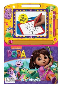 Nickelodeon Dora Read & Doodle: Reading, Drawing, Sketching with Magnetic Doodle Pad | ISBN 9782764371756 | Kalimat Store