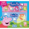 Peppa Pig Stuck on Stories: Storybook, 8 Suction Cups, 2 Board Games | ISBN 9782764372753 | Kalimat Store