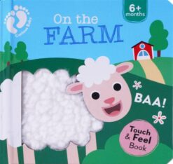 Curious Baby: On The Farm (Touch & Feel Book) | ISBN 9788742554449 | Kalimat Store