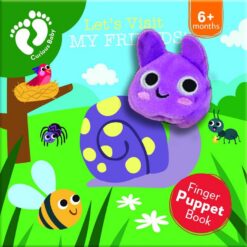 Curious Baby: Let's Visit My Friends (Finger Puppet Book) | ISBN 9788742554456 | Kalimat Store