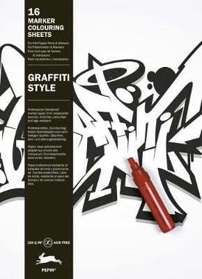 Marker Colouring Books: Graffiti Style | ISBN 9789460098826 | Kalimat Store