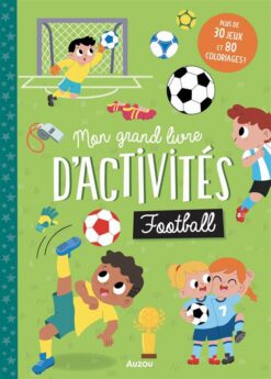 Mon Grand Livre D'Activités: Football | ISBN 9791039517690 | Kalimat Store