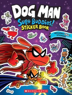 Dog Man Supa Buddies Sticker Book | ISBN 9798225037024 | Kalimat Store