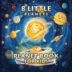 8 Little Planets: A Solar System Book for Kids with Unique Planet Cutouts | Toys & Games | Kalimat Store